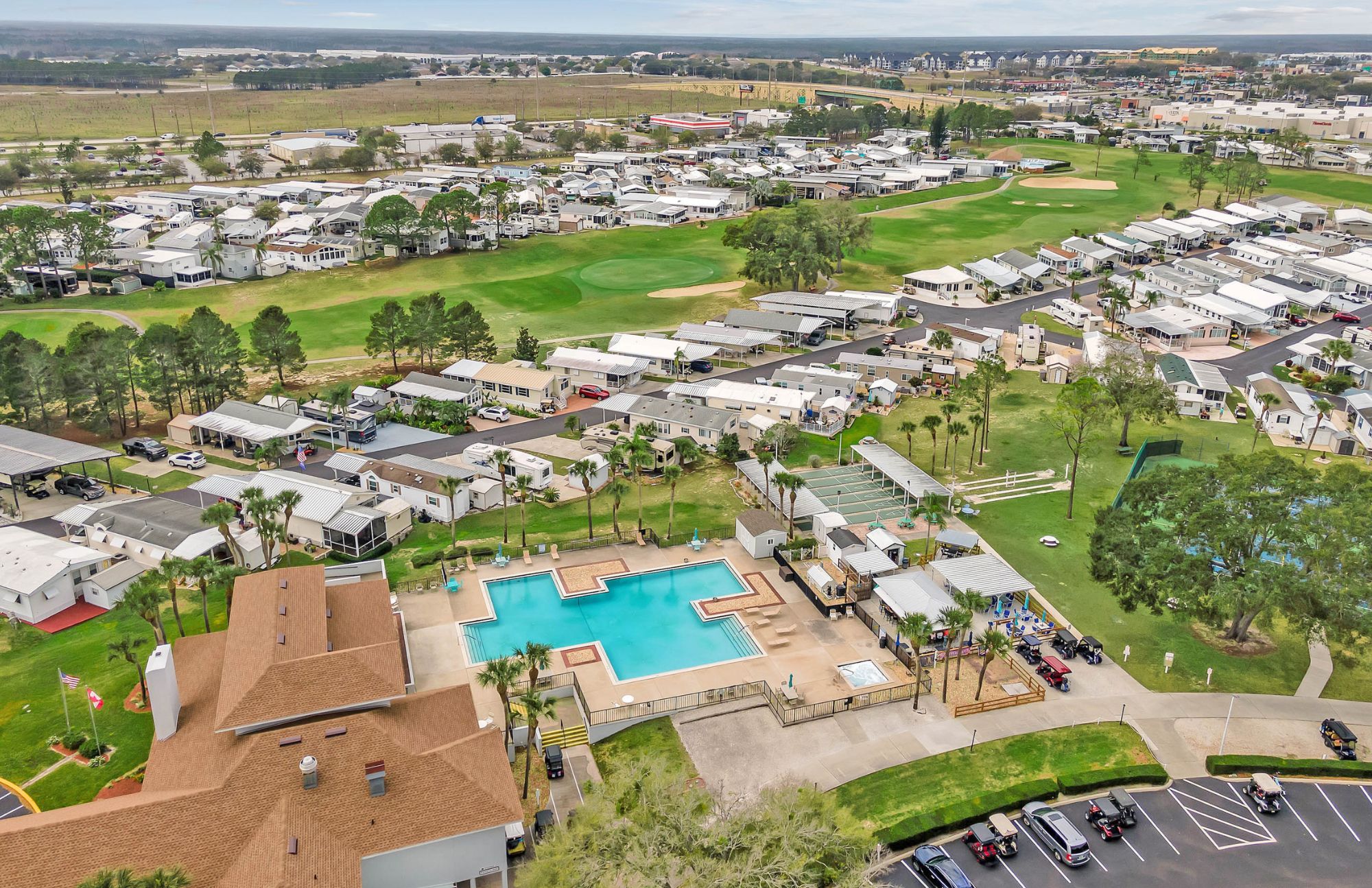 Deer Creek RV Golf and Country Club In Davenport FL 55 Plus Central